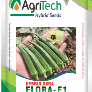 Flora F1 Hybrid Okra Seed-Agritech
