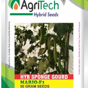 Mario F1 Hybrid Sponge gourd Seed-Agritech
