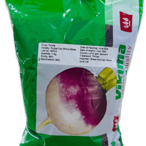 Purple Top White Globe Turnip(shalgam) 1 kg Vikima Denmark