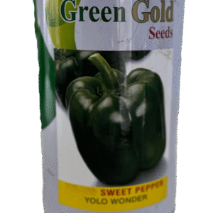 Yolo Wonder Sweet Pepper Seed Green Gold